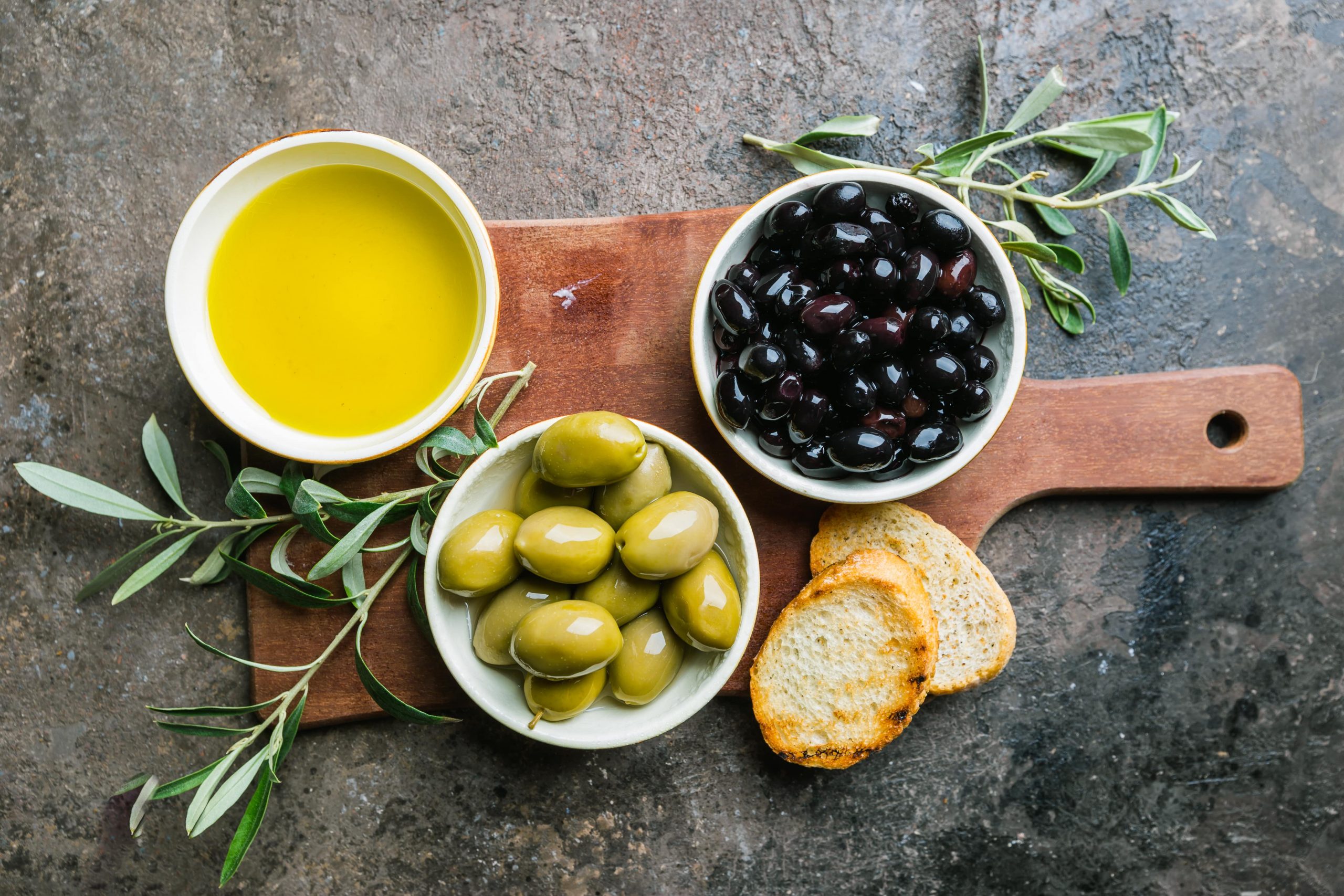 Different Types of Olives and EVOO in Spain